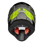 Шлем SMK ALLTERRA MAVERIX, цвет серый/желтый (XL)