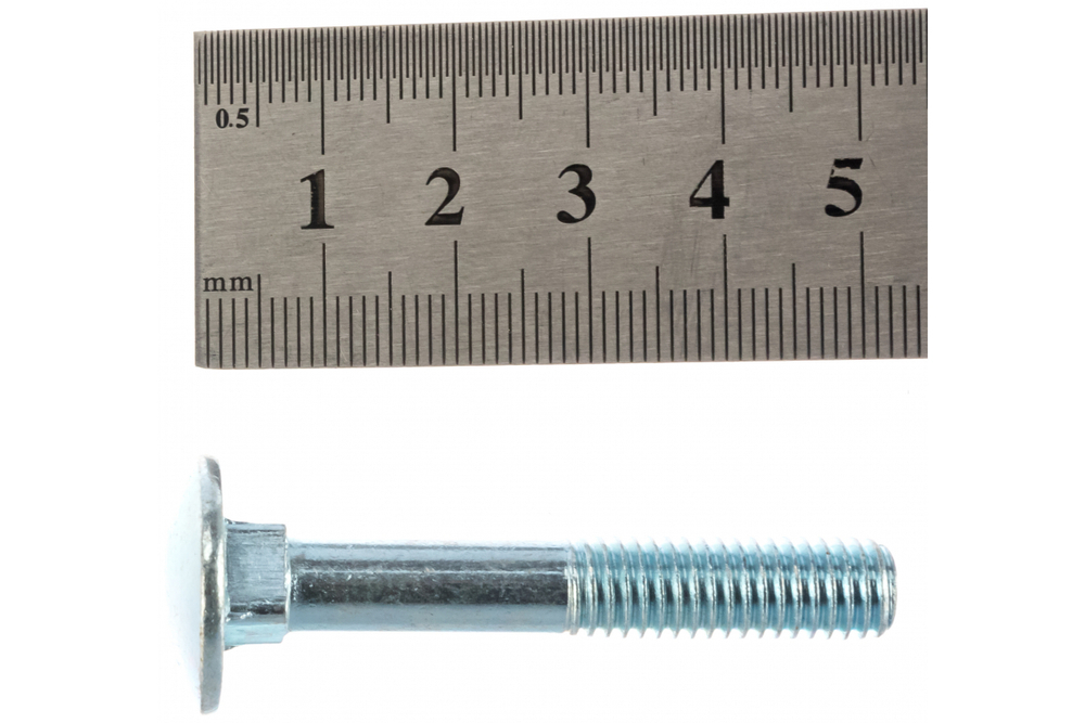 БОЛТ МЕБЕЛЬНЫЙ ELEMENT DIN603 ОЦИНК 8Х50 20ШТ