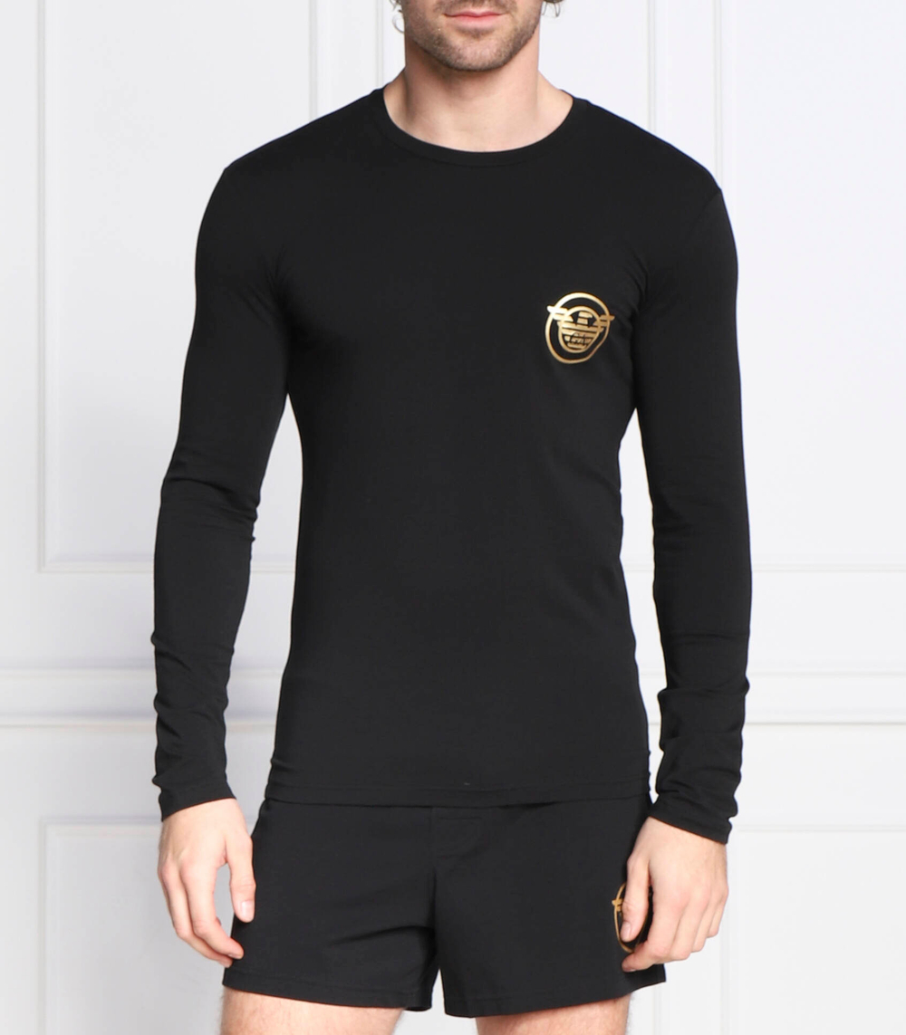 вверх от пижамы Emporio Armani - черный(111023 2F595)