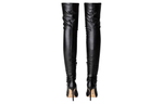 Tony Bianco Microfiber Leather Over the knee Boots 10.5cm Women"s Black