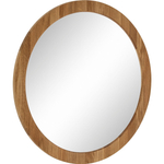 Зеркало круглое Миллиси 70х70 см из массива дуба