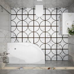 Акриловая ванна Triton (Тритон) София 170x95 R