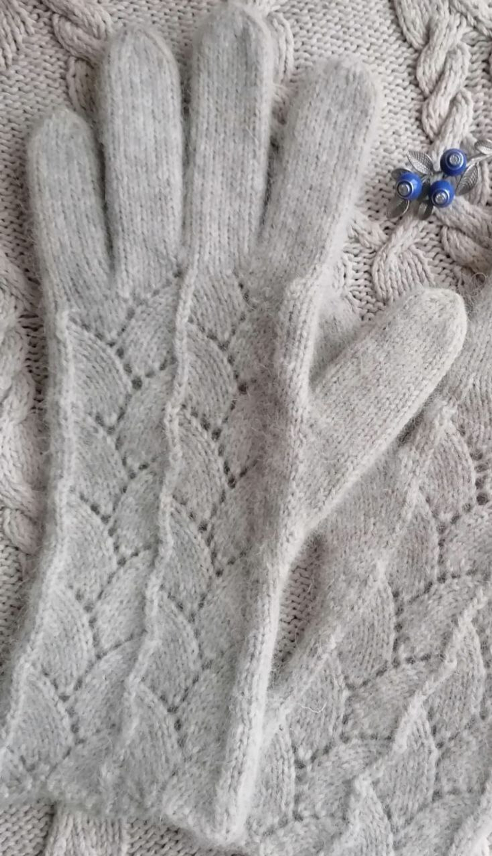 Мастер-класс "Идеальные кашемировые перчатки" на 4 пары + 1 в подарок = 5 пар. Спицы и доставка в подарок!