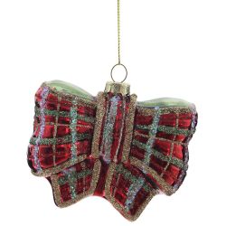 GAEM Украшение новогоднее "Бантик", L8,5 W3 H7,5 см
