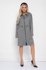Платье Зарина (черно-белое) П14227-5М LT Collection