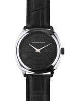 Кварцевые часы Black Hole, серебро