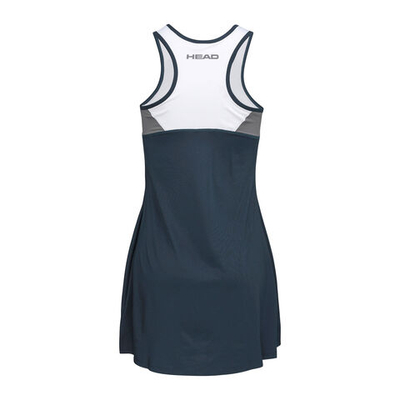 Женская теннисное платье HEAD Club 22 Dress Women - Dark Blue