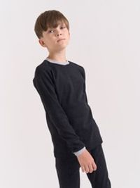 Комплект термобелья "Черный меланж" 7+