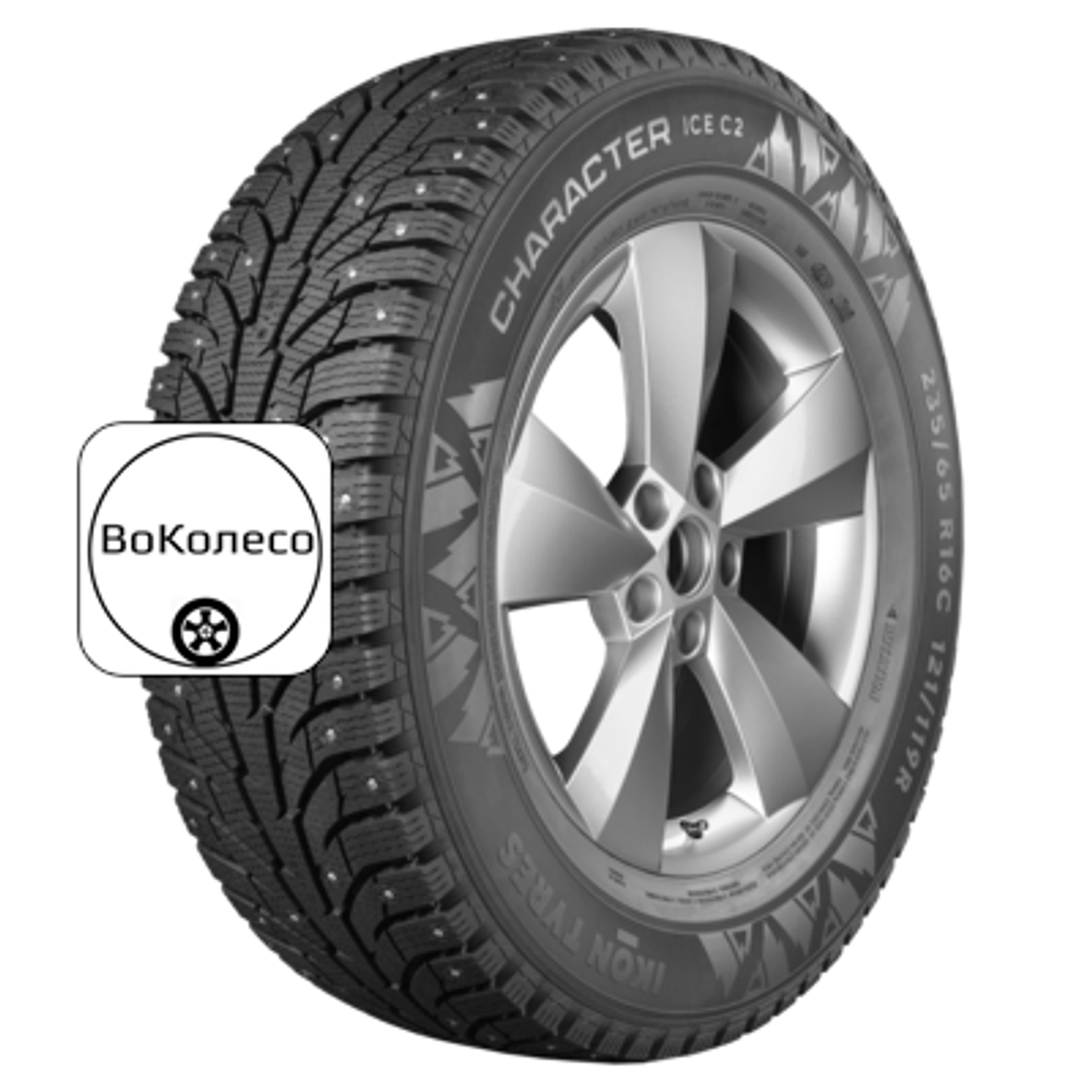 215/65R16C 109/107R Character Ice C2 TL (шип.) Ikon