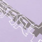 Футболка Heartz Wave Logo Black Series ED2 фиолетовая