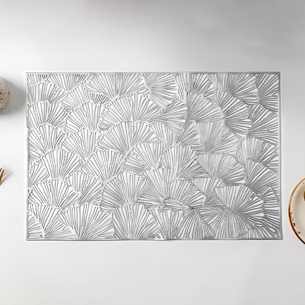 Салфетка сервировочная 45*30см "Аjour" (серебро)