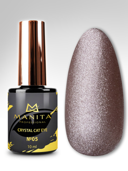 Manita Professional Crystal Cat`s Eye 05 - Гель-лак Кошачий глаз, 10мл