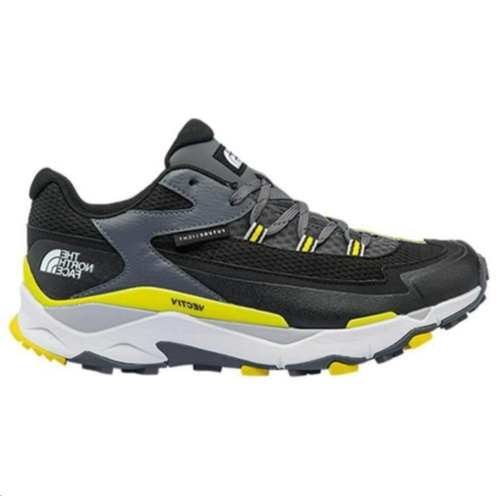 THE NORTH FACE Vectiv comfortable wear-resistant breathable low-top hiking shoes men's black and yellow