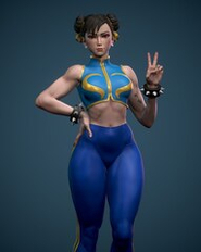 Чунь Ли Фигурка Chun-Li Street Fighter