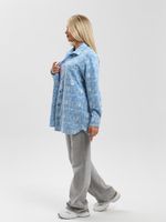 Рубашка Вселенная Виотекс ГОЛУБОЙ (Акция)