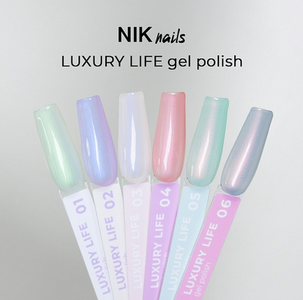Гель лак "NIK nails" Luxury Life 06 10g