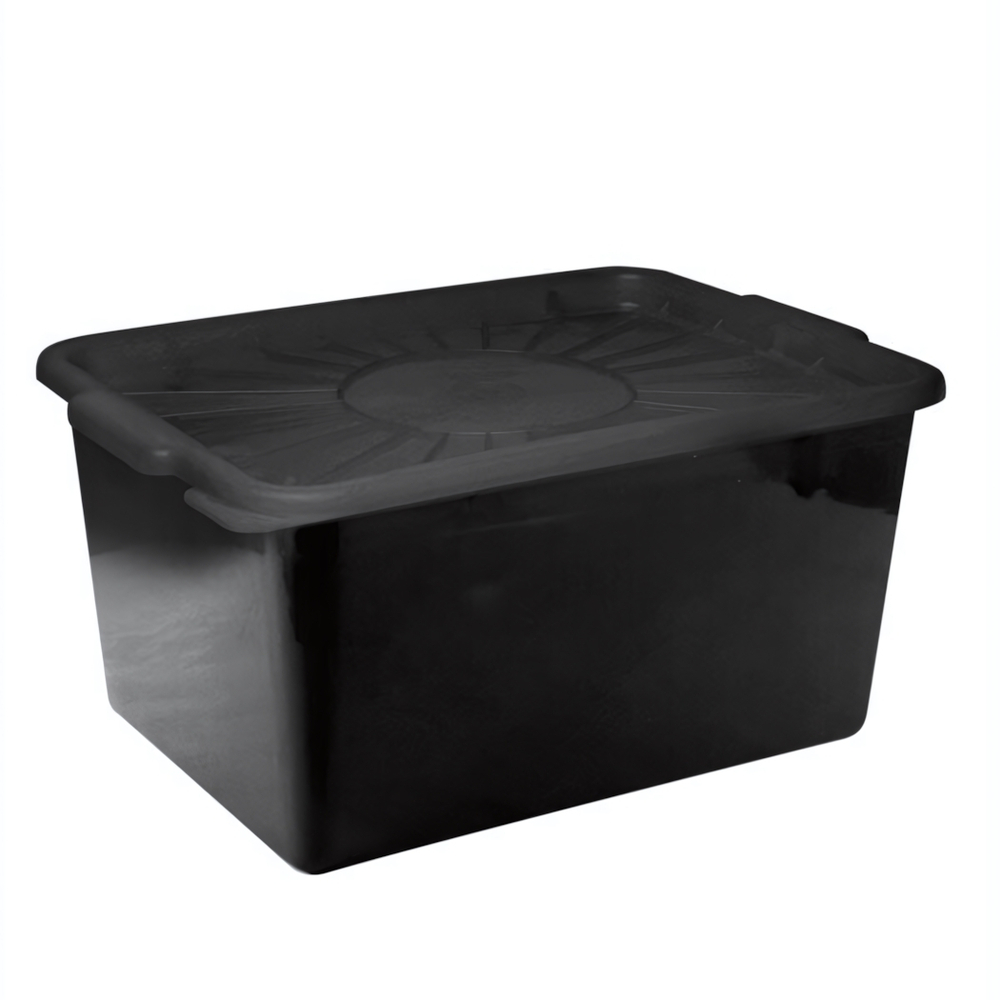 Емкость 18 л с герм крыш (черн) 423*297*208