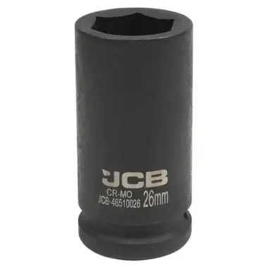 Головка ударная глубокая 3/4'', 26мм (6гр.) JCB JCB-46510026