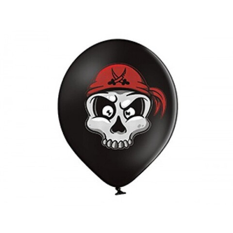 Воздушный шар Череп (пират) в бандане