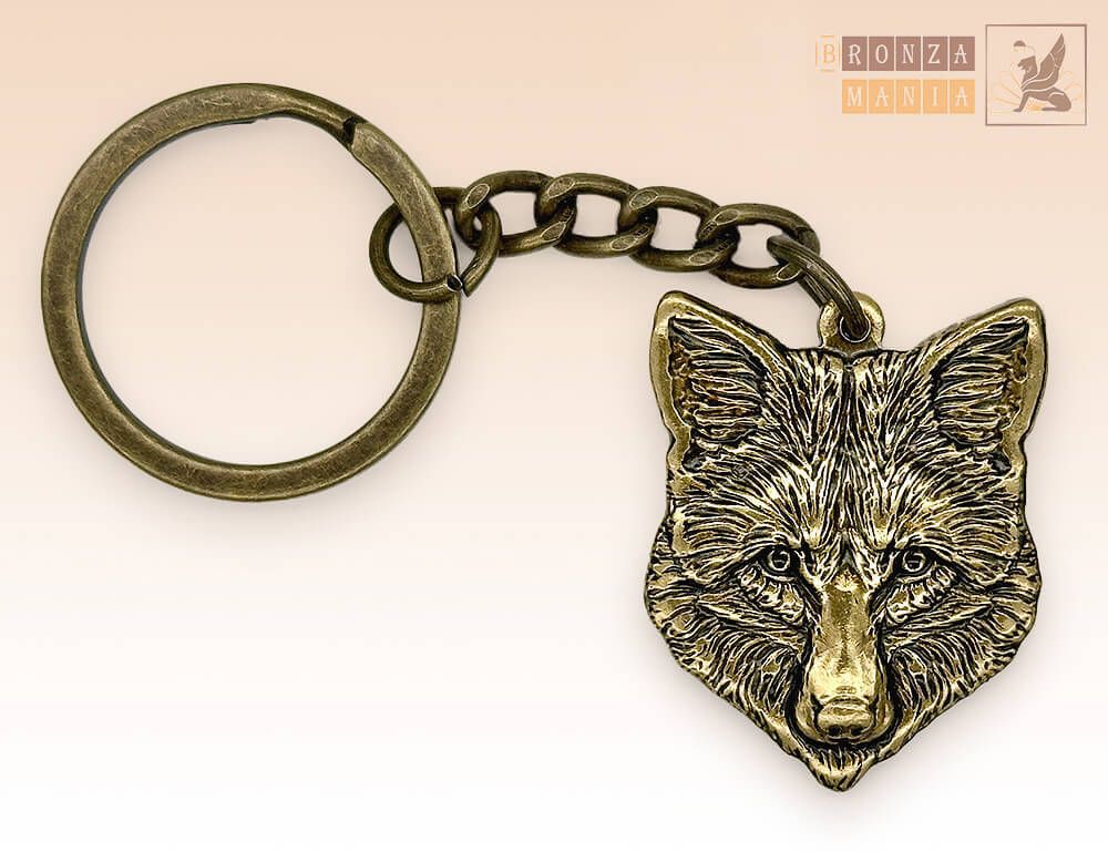 брелок Голова Лисы