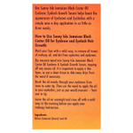 Sunny Isle, Ямайское черное касторовое масло, сыворотка для роста ресниц и бровей, 2 унции