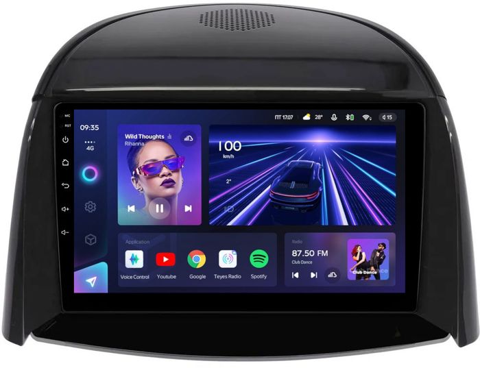 Магнитола для Renault Koleos 2008-2016 - Teyes CC3 Android 10, Быстрая, CarPlay, SIM-слот