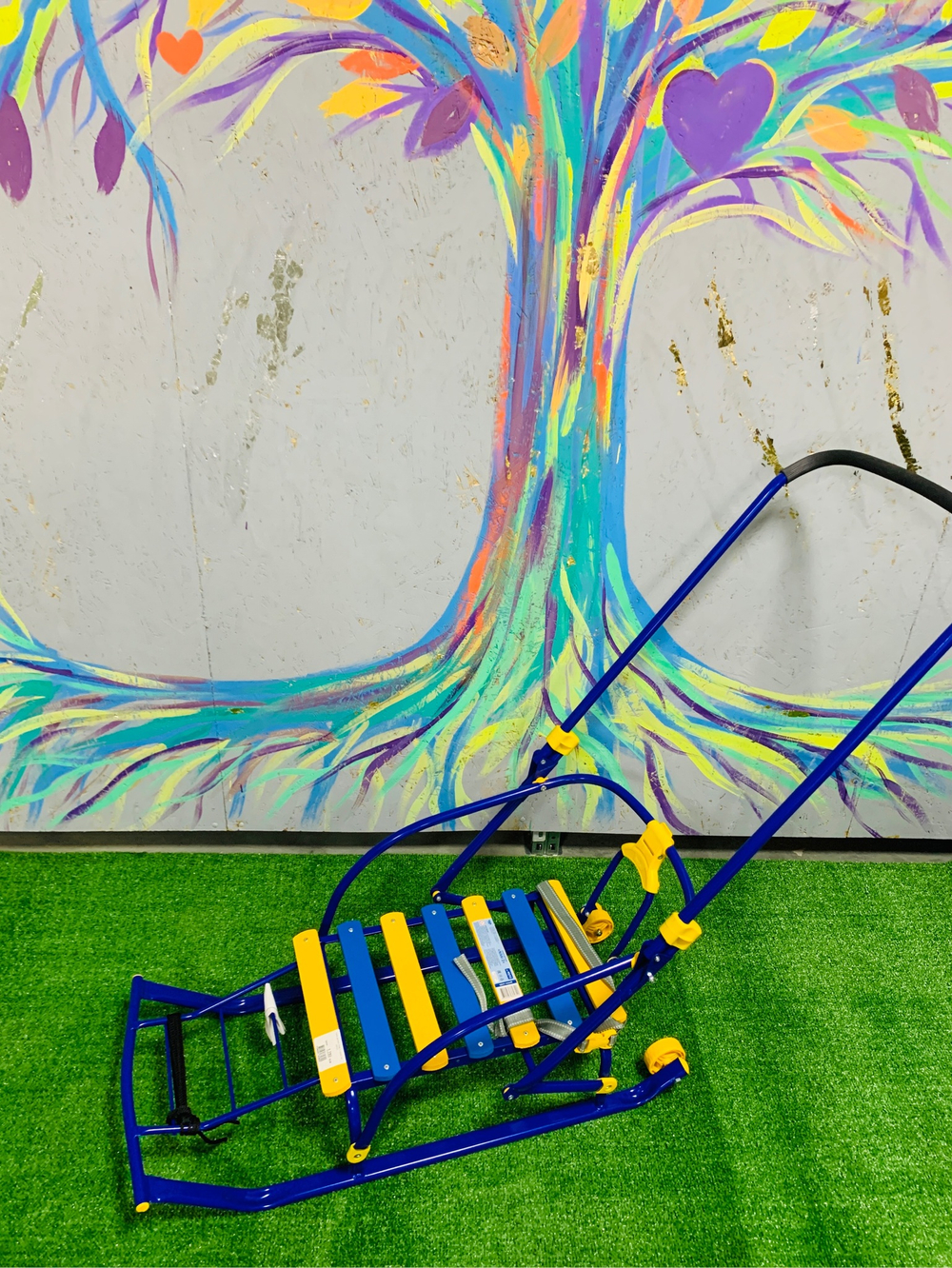 Санки детские «Nikki 2» синий (арт. N2/С2)