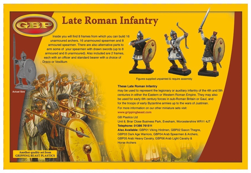 GBP09 Late Roman Infantry (plastic)