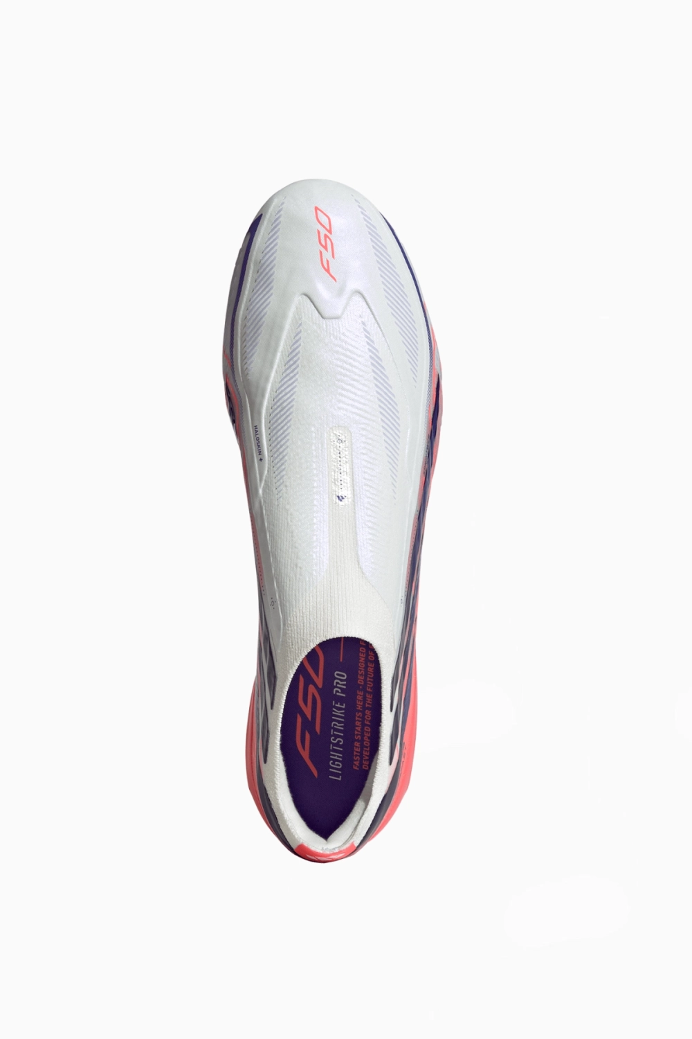 Бутсы adidas F50 Elite Hyperfast LL AG - белый