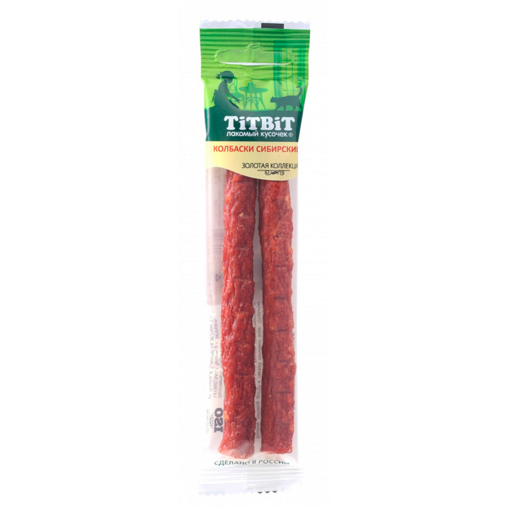 Колбаски Сибирские для кошек TitBit Титбит 20 г