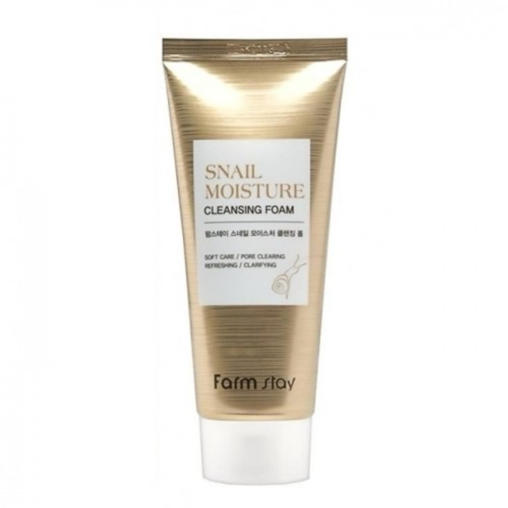 Пенка для умывания Farm Stay Snail Moisture Cleansing Foam