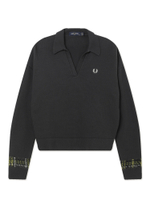 Женский Свитер-поло Tartan Panel