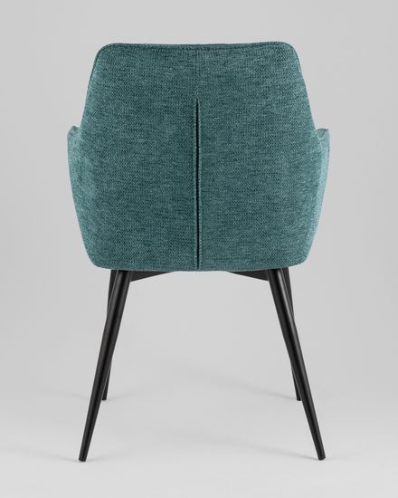 Стул обеденный Adam рогожка голубой