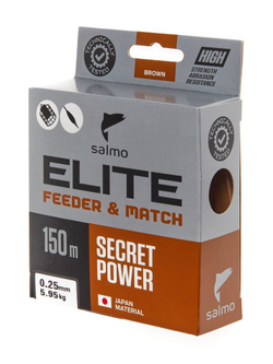 Леска монофильная Salmo Elite FEEDER & MATCH 150м, 0.25мм