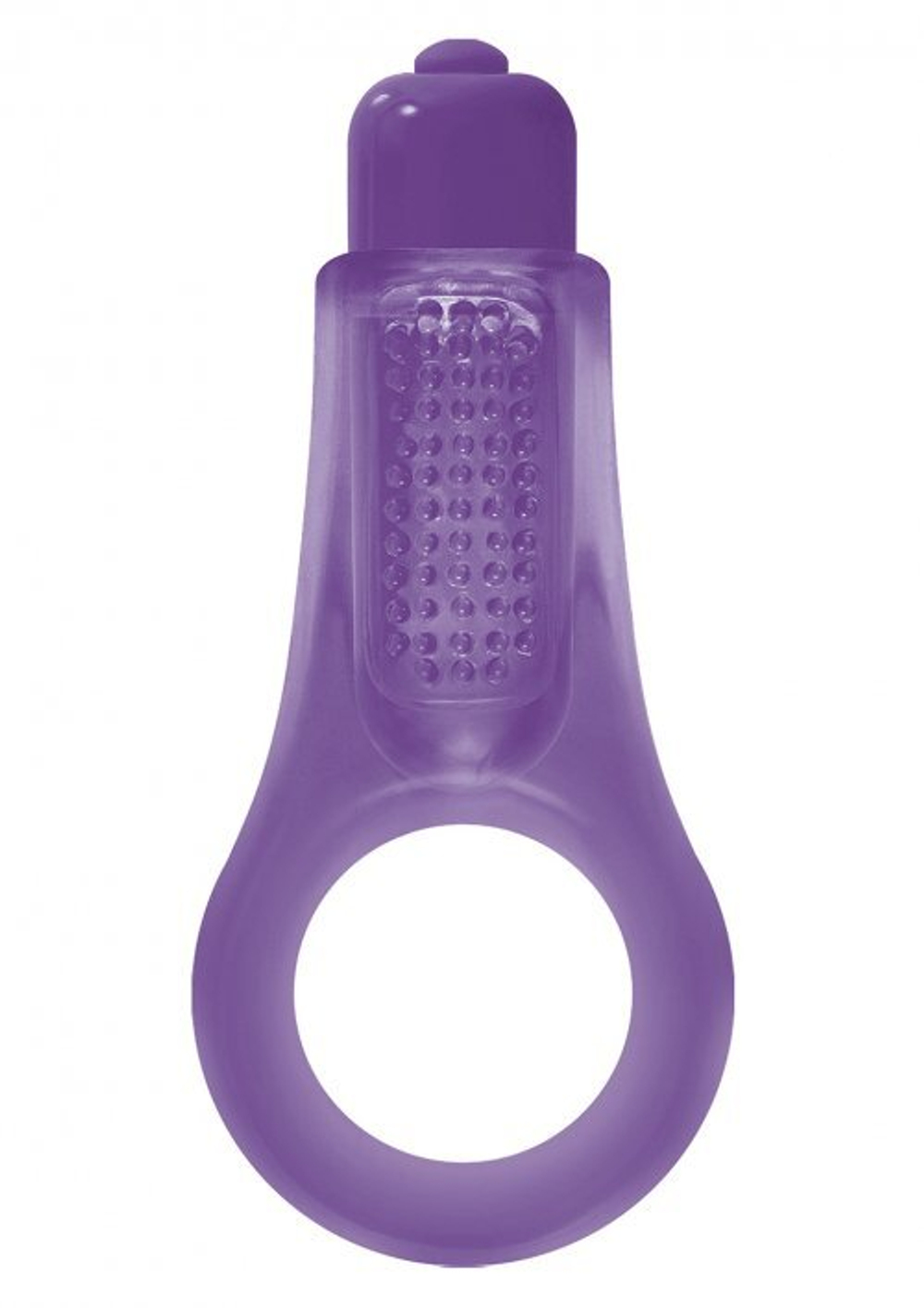 Фиолетовое эрекционное кольцо Firefly Couples Ring (Цвет: фиолетовый)