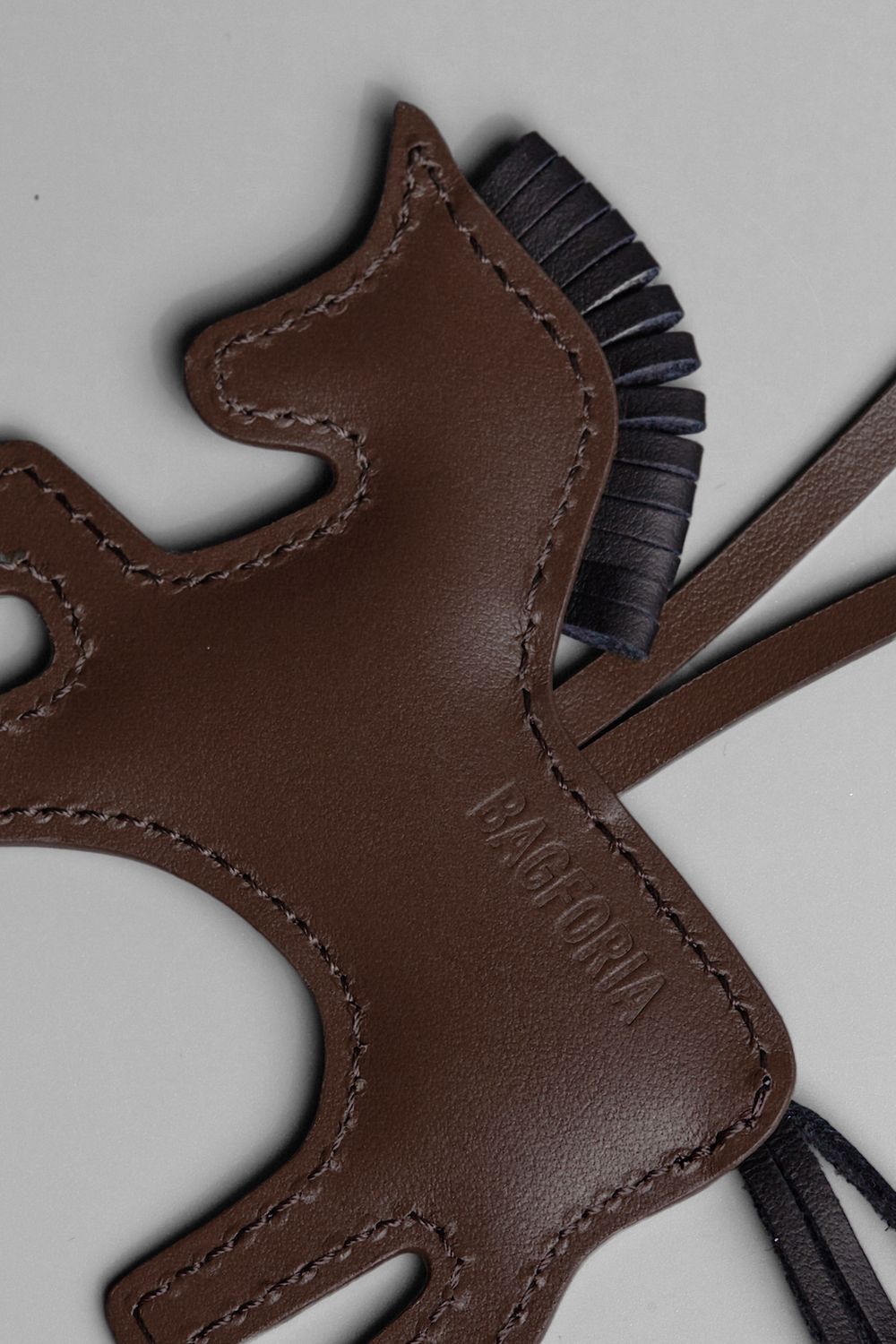 БРЕЛОК ЛОШАДКА D.BROWN|BLACK