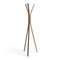 Напольная вешалка Benzara орех