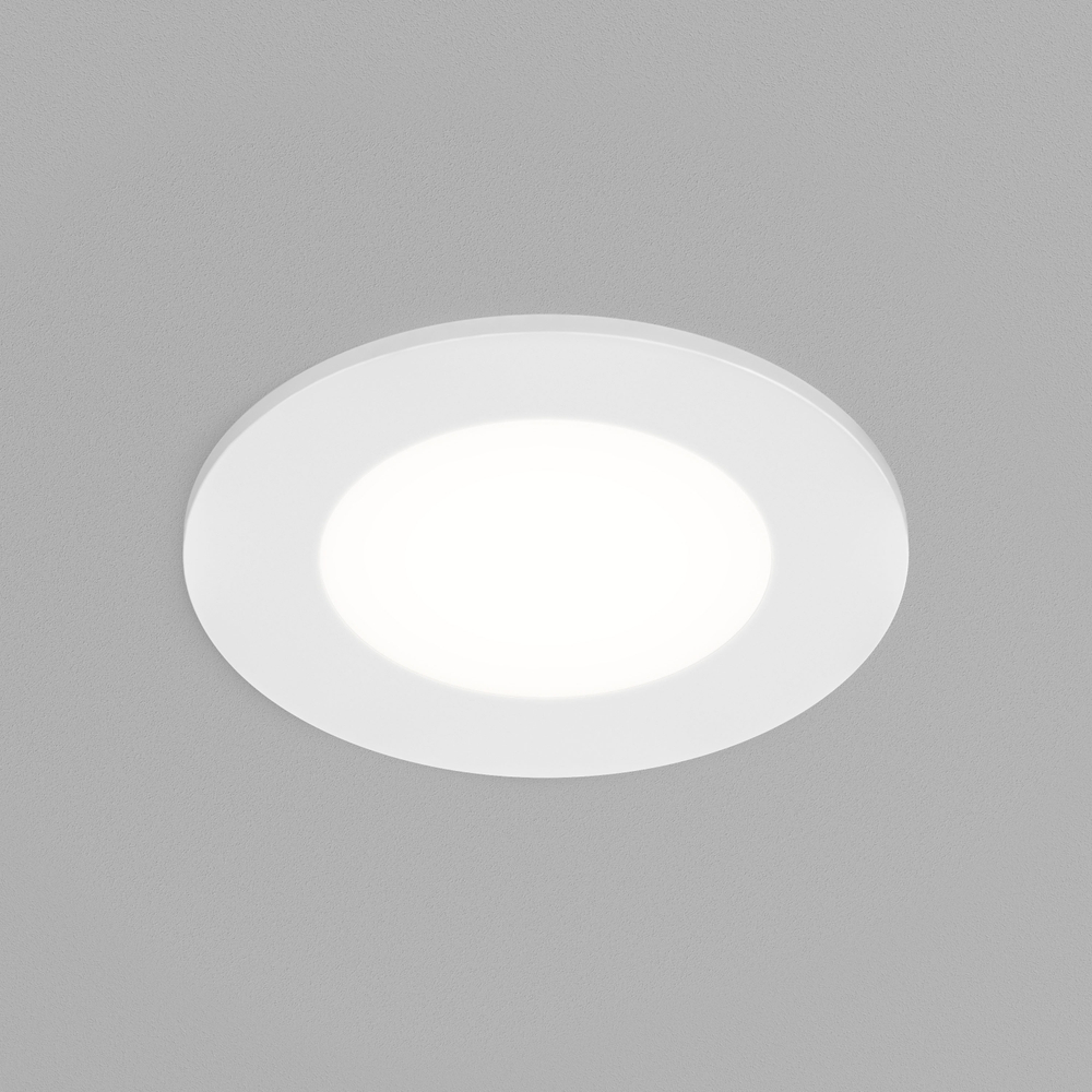 DK3101-WH Встраиваемый влагозащищенный светильник, IP65, до 10 Вт, LED, GU5,3, белый