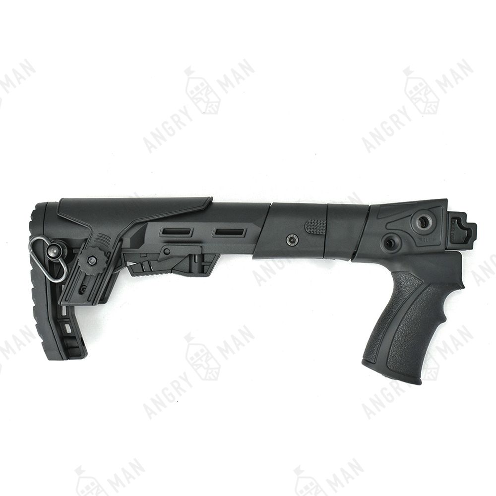 Комплект: Телескопический складной приклад на охотничью Сайгу, Alpha, K.Arma