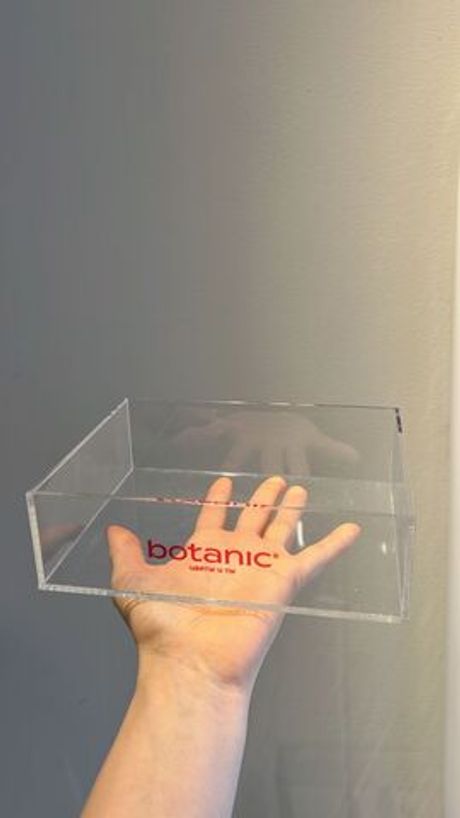 Короб прозрачный с брендированием