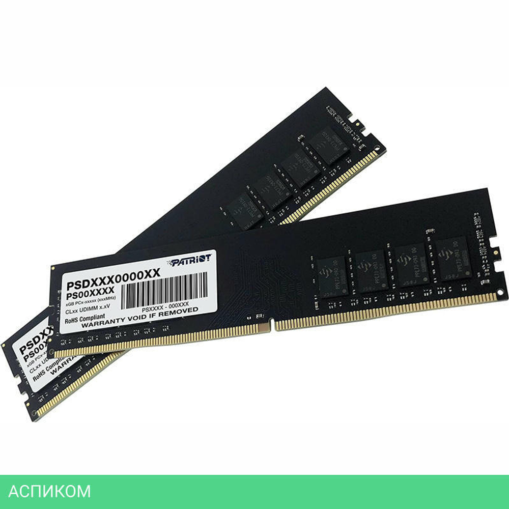 Оперативная память Patriot Signature 16Gb DDR4 (PSD416G3200K)