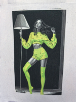 Сумка-шопер женская "Неон"