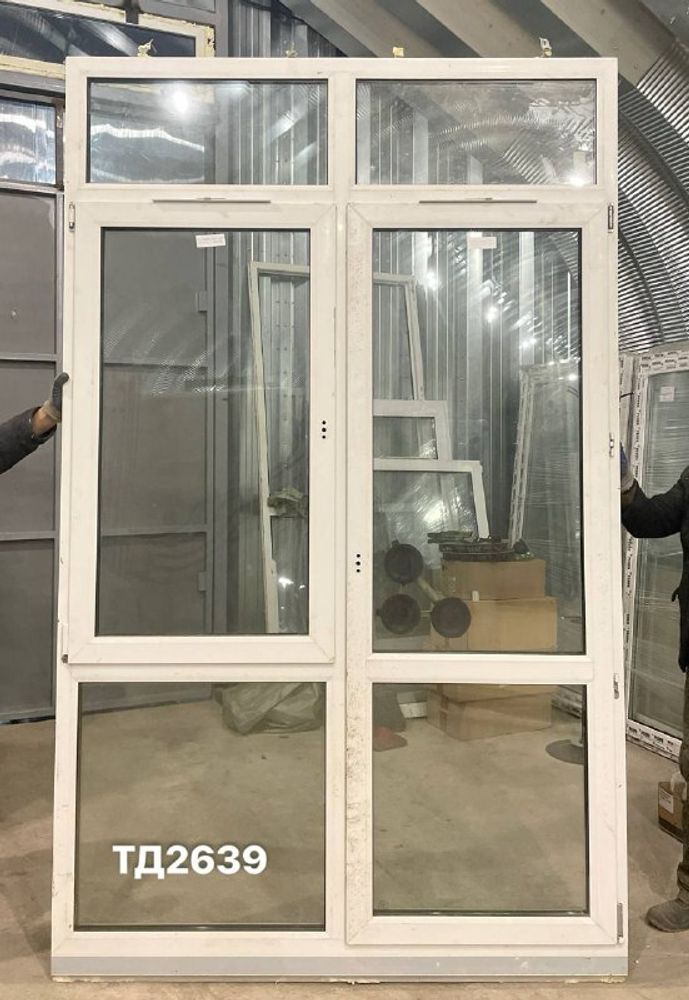 Дверь Пластиковая Б/У 260(в) х 164(ш) Балконная