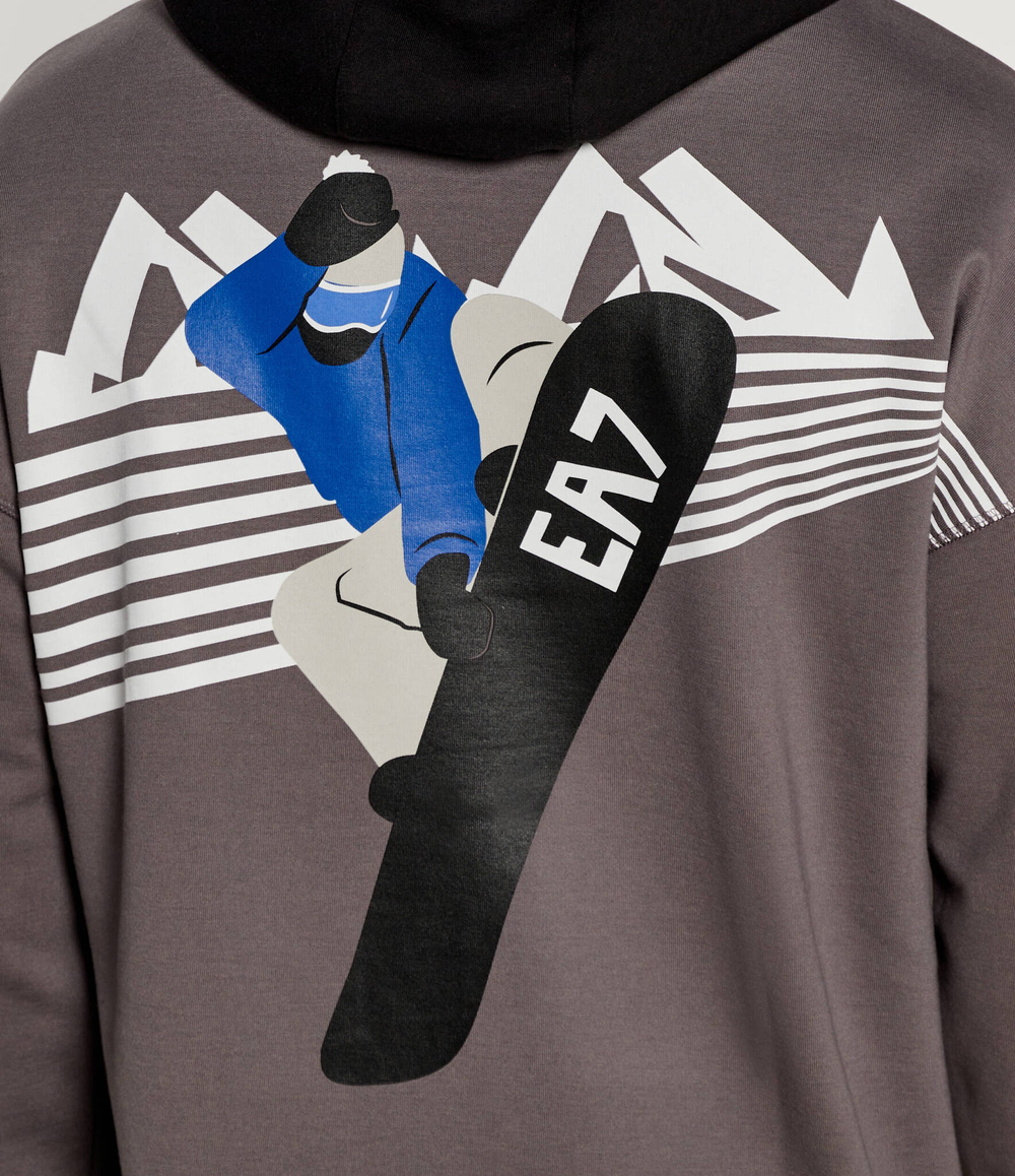 Худые EA7 - серый(7M000020 AF10443)