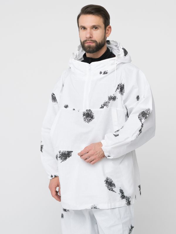 Костюм зимний маскировочный Метель ткань Бязь цвет Клякса