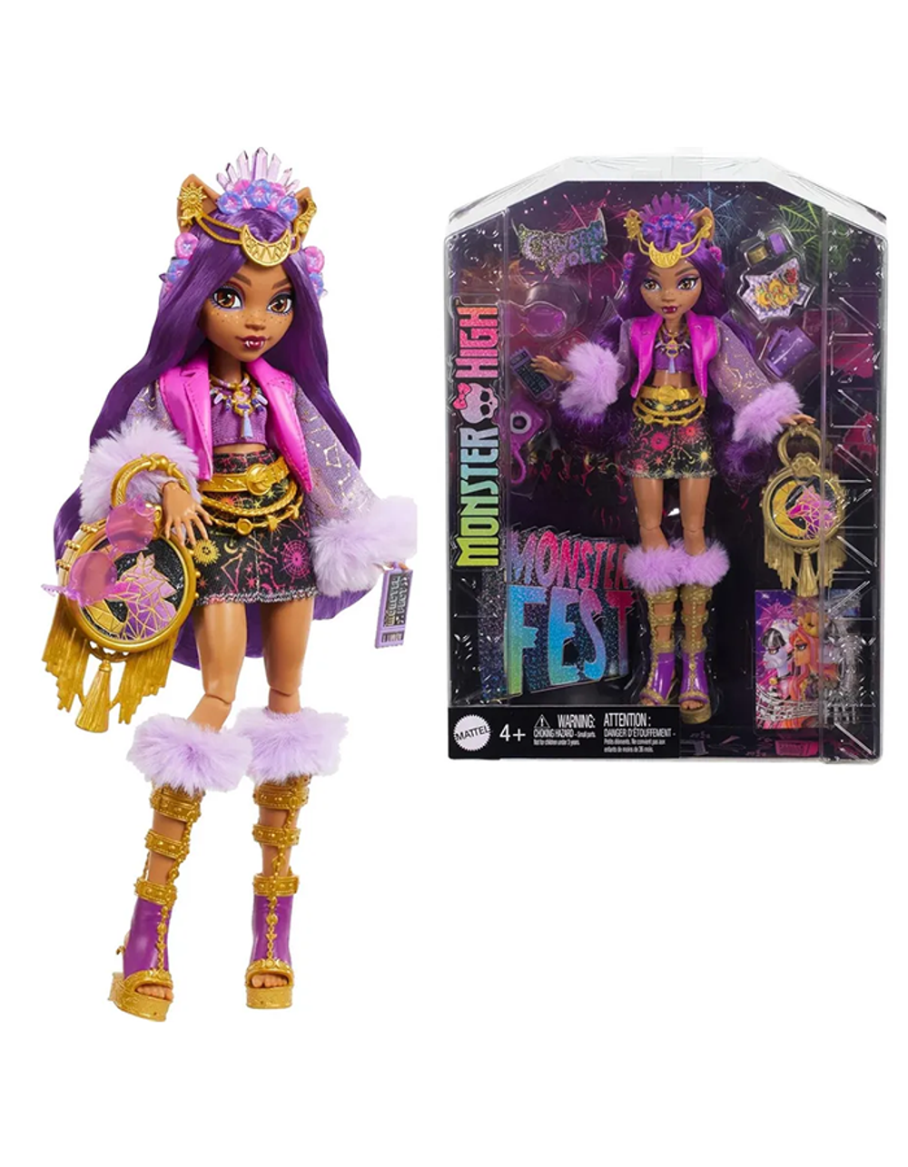 Кукла Monster High Monster Fest Clawdeen Wolf HXH80