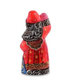 РД- 04 Фигурка Дед Мороз (Резной) 17см - Вариант A