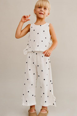 ZARA ТОП С РЕЛЬЕФНЫМ ПРИНТОМ И ВОЛАНАМИ, ЭКРЮ