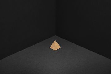 Упаковка для 1 конфеты. Пирамидка