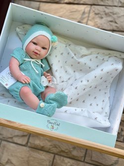 Кукла Реборн Nines 37см Baby виниловая (N0231)